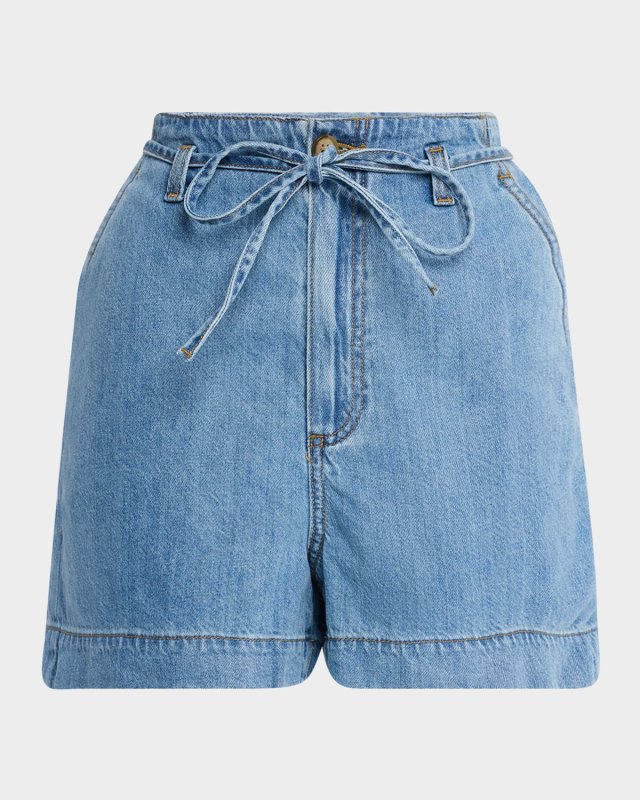 Anessa Tie-Waist Shorts